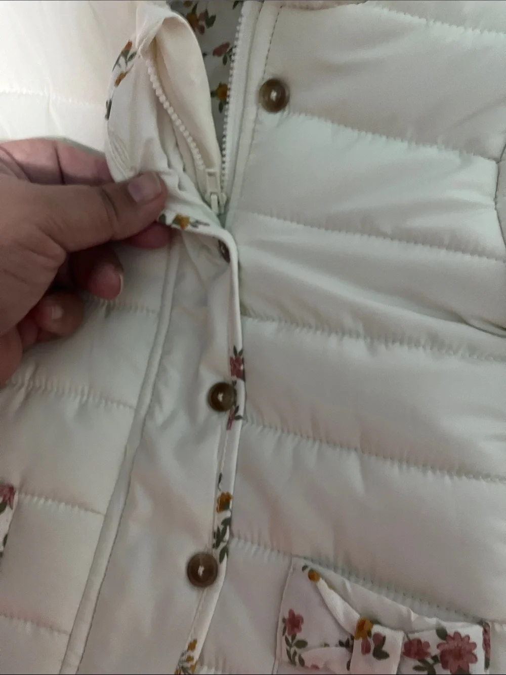 Nicole Miller quilted puffer